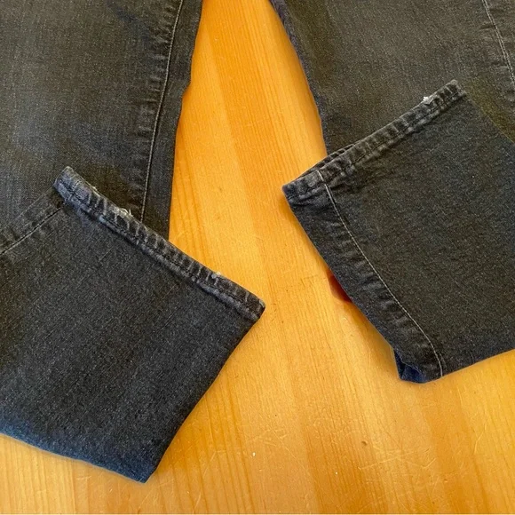 Madewell Women's The Perfect Vintage Crop Jeans, Size 26 Charcoal - Picture 2 of 7